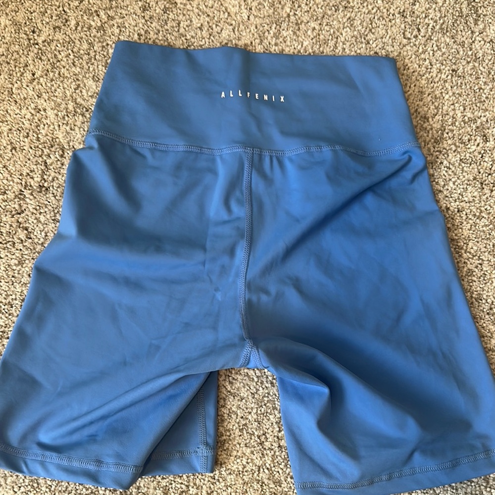 All Fenix Women's Blue Bike Shorts